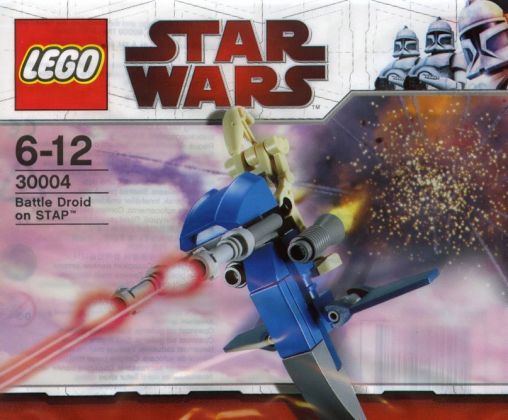 LEGO Star Wars 30004 Battle Droid on STAP