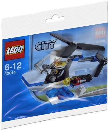 LEGO City 30014 Hélicoptère de la police (Polybag)