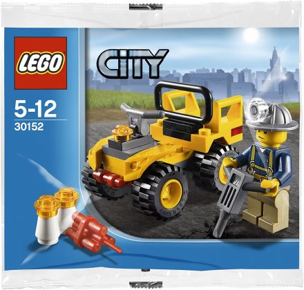 LEGO City 30152 Quad d'exploitation minière