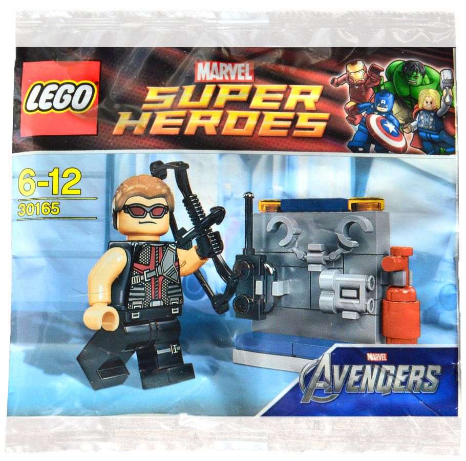 LEGO Marvel Super Heroes The Avengers Hawkeye with Equipment 30165  5702014936591