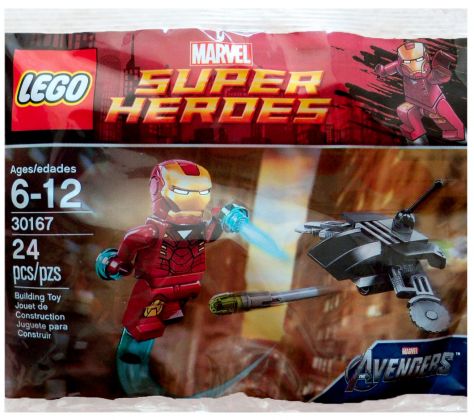 LEGO Marvel 30167 Iron Man vs. Fighting Drone (Polybag)