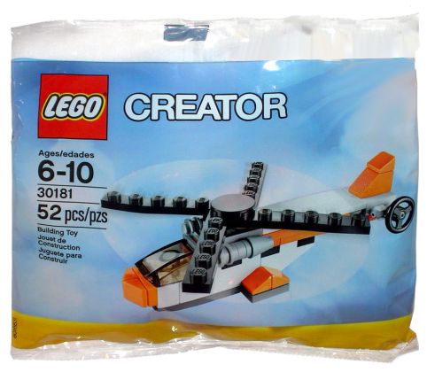 LEGO Creator 30181 L'hélicoptère (Polybag)