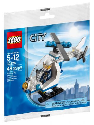 LEGO City 30226 L'hélicoptère de police