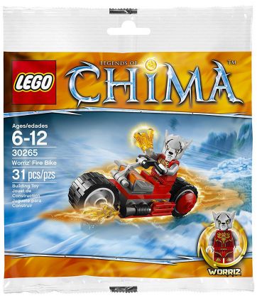 LEGO Chima 30265 Worriz' Fire Bike (Polybag)