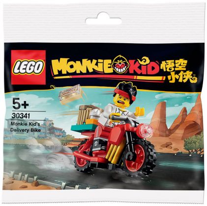 LEGO Monkie Kid 30341 Le vélo de livraison de Monkie Kid (Polybag)