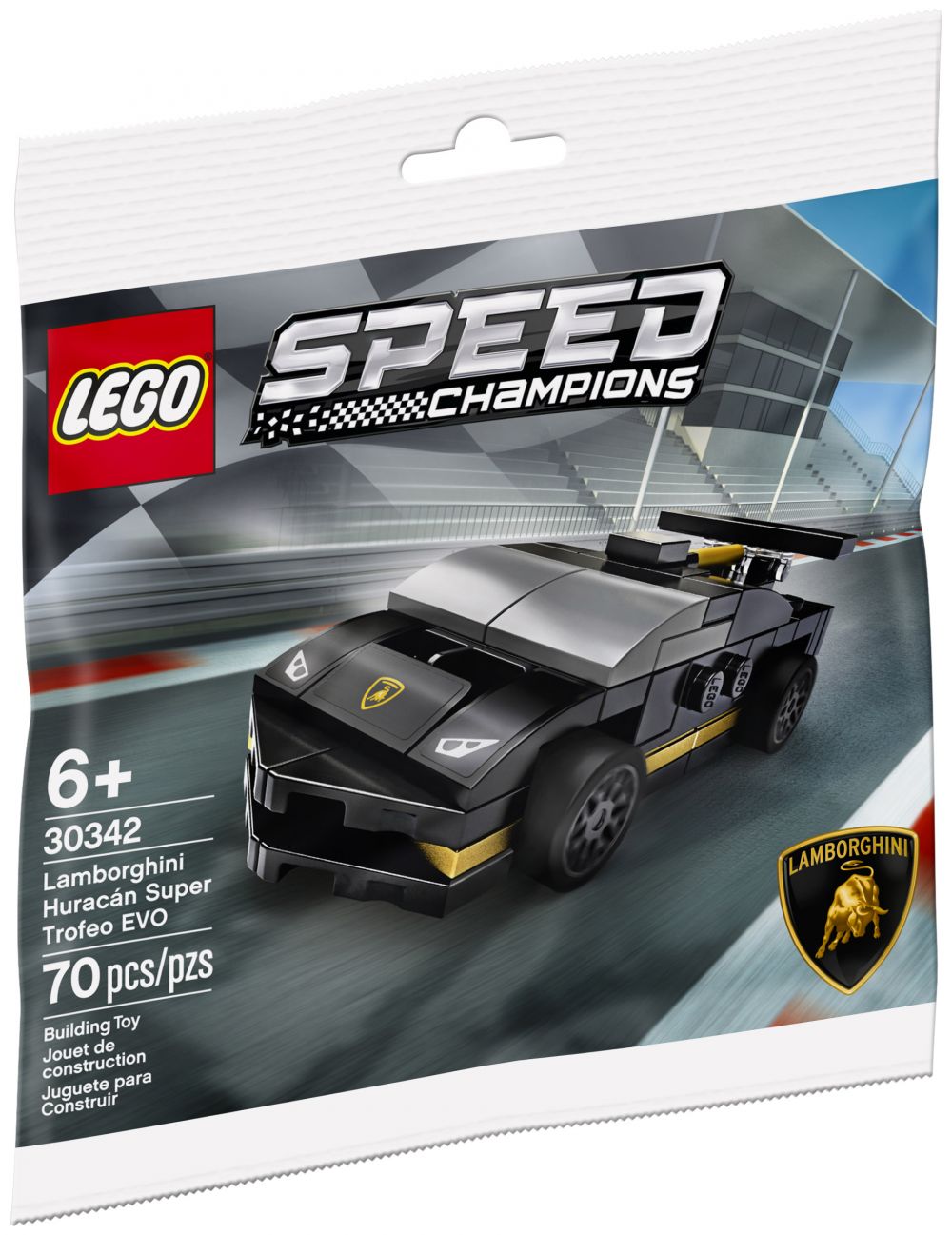 LEGO Speed Champions 30342 pas cher, Lamborghini Huracán Super