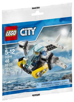 LEGO City 30346 L'hélicoptère de l'île de la prison (Polybag)