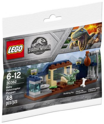 LEGO Jurassic World 30382 Le parc du bébé vélociraptor (Polybag)