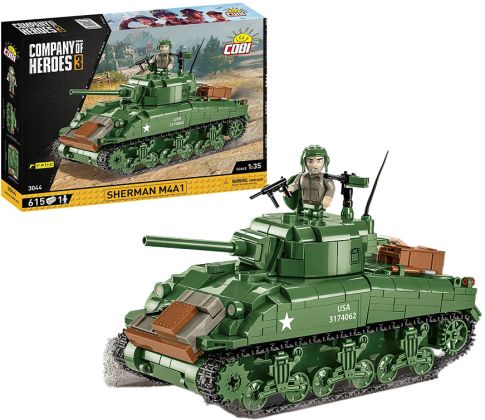 COBI Company of Heroes 3044 Sherman M4A1
