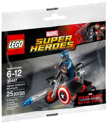 LEGO Marvel 30447 Captain America's Motorcycle (Polybag)
