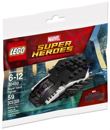 LEGO Marvel 30450 L'Avion Chasseur Royal (Polybag)