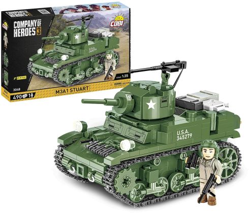 COBI Company of Heroes 3048 M3A1 Stuart