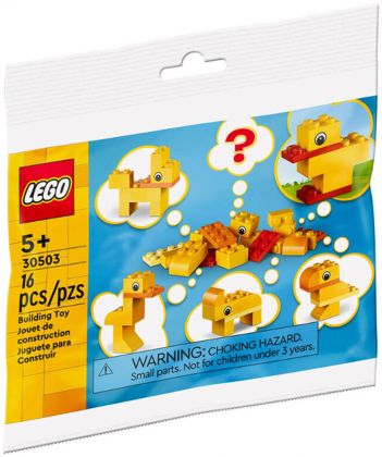 LEGO Creator 30503 Constructions libres en forme d’animaux – Crée ta propre construction (Polybag)