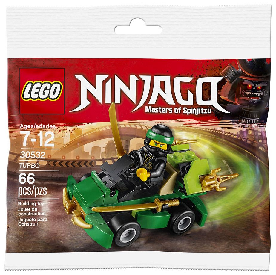 LEGO Ninjago 30532 pas cher Le bolide turbo de Lloyd Polybag