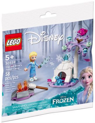 LEGO Disney 30559 Le campement dans la forêt d'Elsa et Bruni (Polybag)