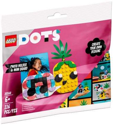 LEGO Dots 30560 Le porte-photo et mini tableau Ananas (Polybag)