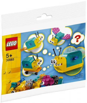 LEGO Classic 30563 Construisez votre propre escargot avec des super-pouvoirs (Polybag)