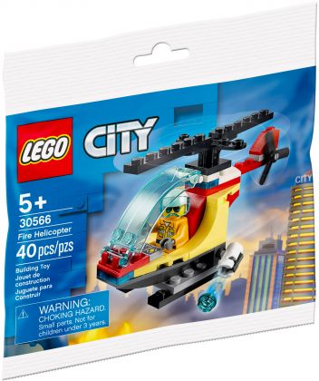 LEGO City 30566 L'hélicoptère des pompiers (Polybag)