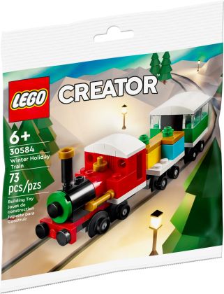 LEGO Creator 30584 Le train des Fêtes (Polybag)