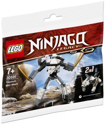 LEGO Ninjago 30591 Titanium Mini Mech 2 in 1 (Polybag)