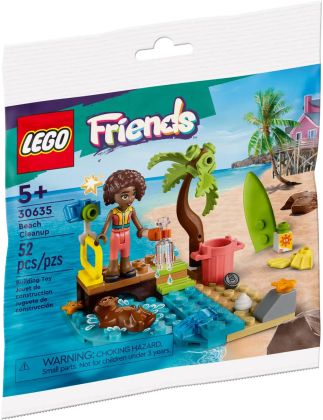 LEGO Friends 30635 Le nettoyage de la plage (Polybag)