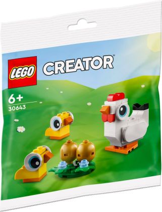 LEGO Creator 30643 La poule et les poussins de Pâques (Polybag)