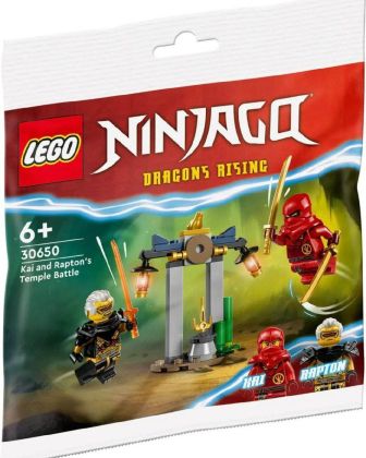 LEGO Ninjago 30650 Kai et Rapton : la bataille du temple (Polybag)