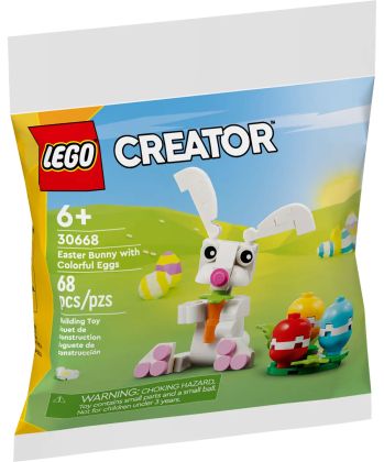LEGO Creator 30668 Le lapin de Pâques et les œufs colorés (Polybag)
