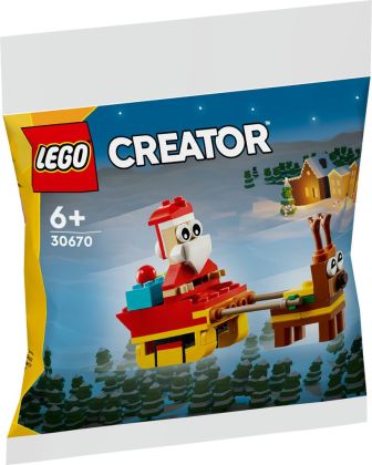 LEGO Creator 30670 La promenade en traîneau du Père Noël (Polybag)