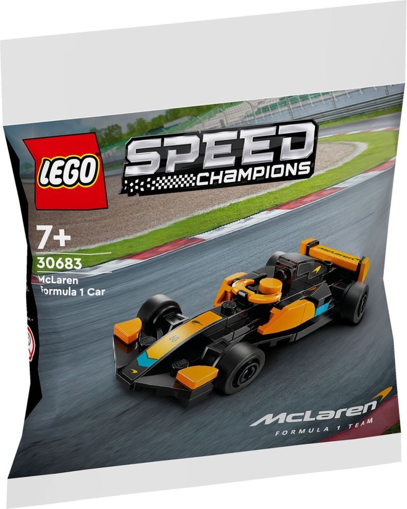Hot Wheels Circuit De Course F1 – Coffret Avec 3 Voitures 1/64 (McLaren, Alpine, VCARB) – Piste Avec 2 Modes De Jeu – JDY15