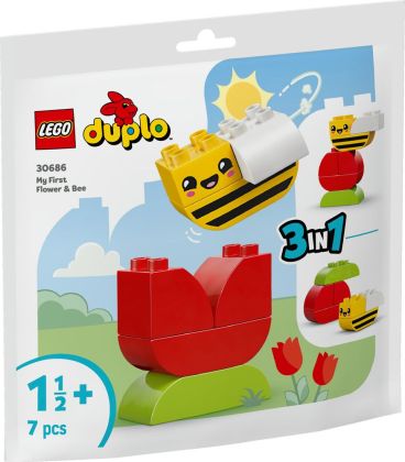LEGO Duplo 30686 Mes premières fleur et abeille (Polybag)