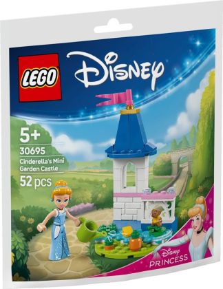 LEGO Disney 30695 Le château de Cendrillon miniature avec un jardin (Polybag)