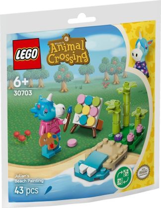 LEGO Animal Crossing 30703 Peinture à la plage avec Lico (Polybag)