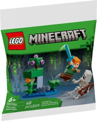 LEGO Minecraft 30705 Combat dans la caverne luxuriante (Polybag)