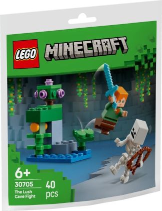 LEGO Minecraft 30705 The Lush Cave Attack (Polybag)