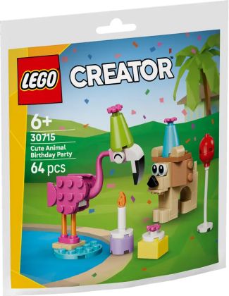 LEGO Creator 30715 La fête d’anniversaire des adorables animaux (Polybag)