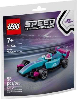 LEGO Speed Champions 30734 Voiture miniature F1 ACADEMY (Polybag)