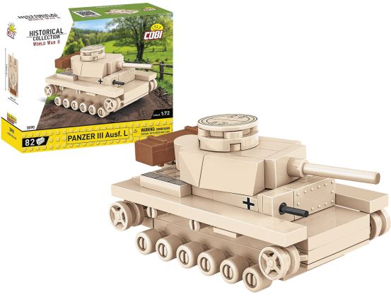 COBI Collection Historique (Historical Collection) 3090 Panzer III Ausf.L