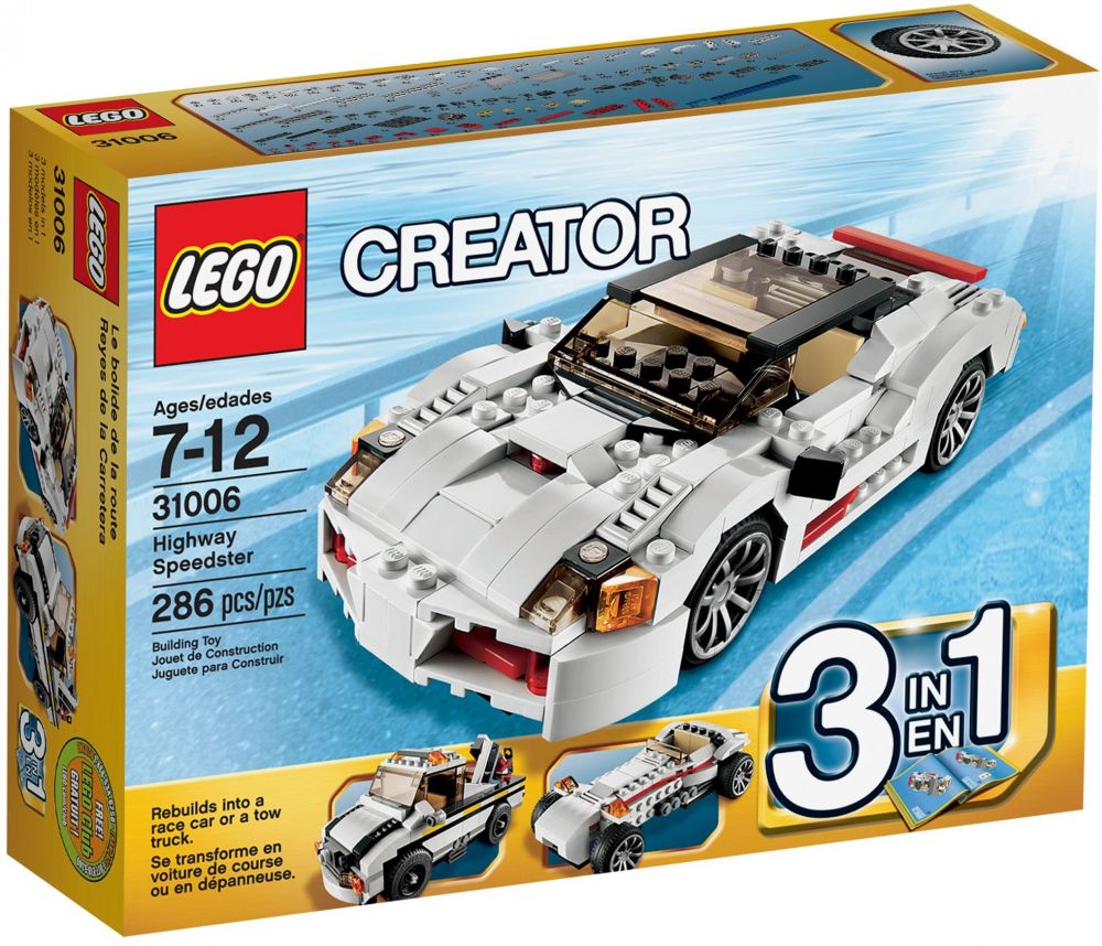 lego creator voiture de course