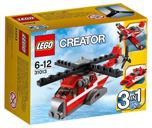 LEGO Creator 31013 L'hélicoptère rouge