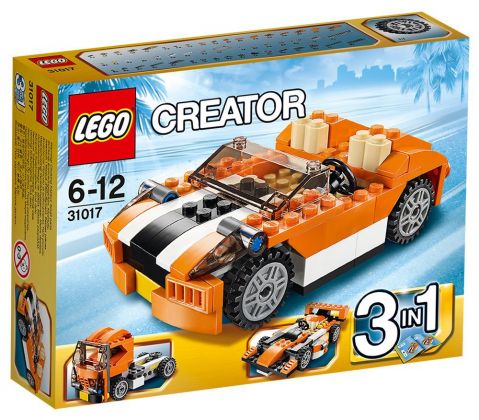 LEGO Creator 31017 La décapotable orange
