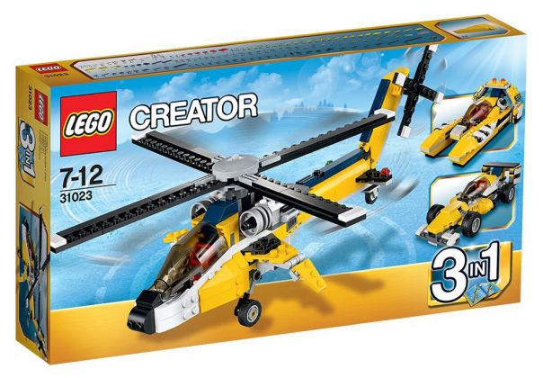 LEGO Creator 31023 Les bolides jaunes