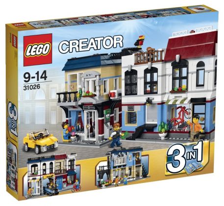 LEGO Creator 31026 Le magasin de vélos et le Café