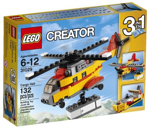LEGO Creator 31029 L'hélicoptère cargo