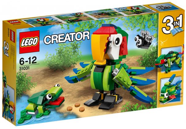 LEGO Creator 31031 Les animaux de la forêt tropicale