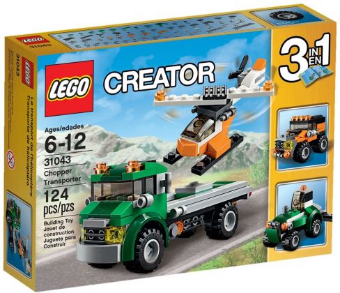 LEGO Creator 31043 Le transport de l'hélicoptère