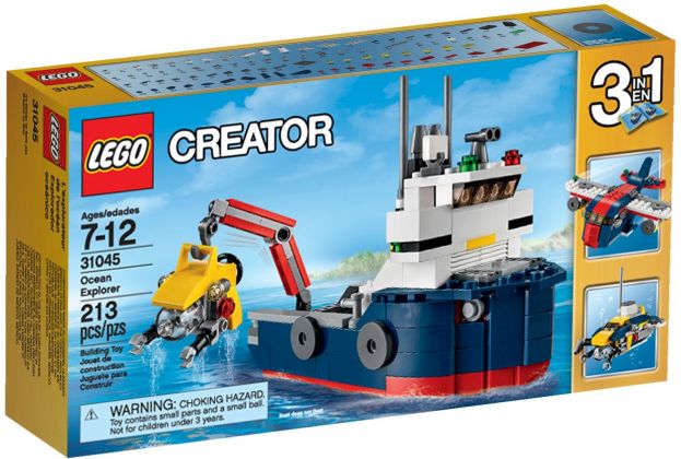 LEGO Creator 31045 L'explorateur des océans