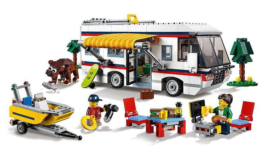 LEGO Creator 31052 pas cher, Le camping-car