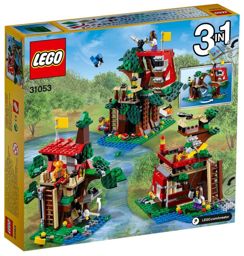 LEGO Creator 31053 - Les aventures dans la cabane dans l'arbre pas cher 