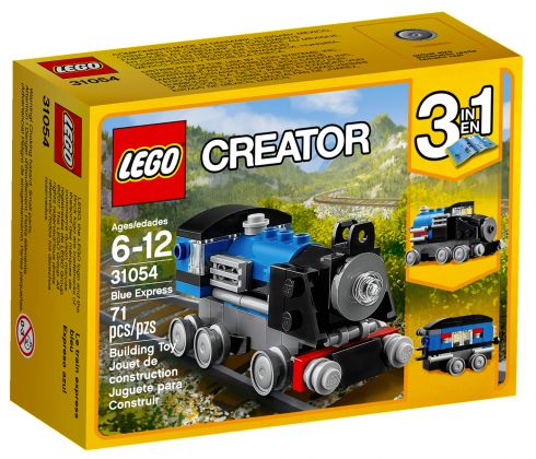 LEGO Creator 31054 Le train express bleu